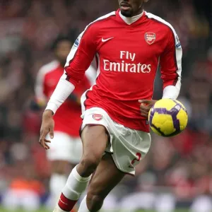 Abou Diaby (Arsenal). Arsenal 3: 0 Aston Villa. Barclays Premier League