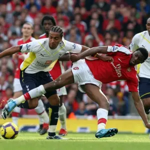 Abou Diaby (Arsenal) Beniot Assou-Ekotto (Tottenham) Abou Diaby (Arsenal) Beniot Assou-Ekotto (Tottenham)