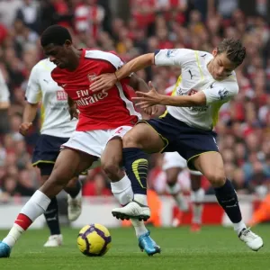 Abou Diaby (Arsenal) David Bentley (Tottenham) Print Abou Diaby (Arsenal) David Bentley (Tottenham) Print