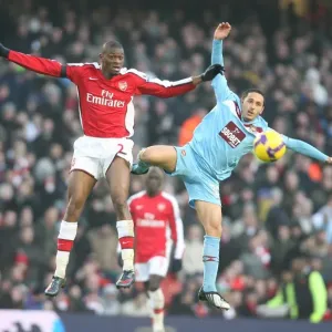 Abou Diaby Print, Arsenal vs West Ham United Abou Diaby Print, Arsenal vs West Ham United