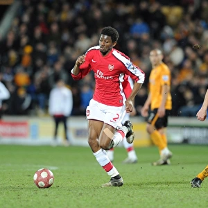 Abou Diaby (Arsenal) Dean Marney (Hull). Hull City 1: 2 Arsenal, Barclays Premier League