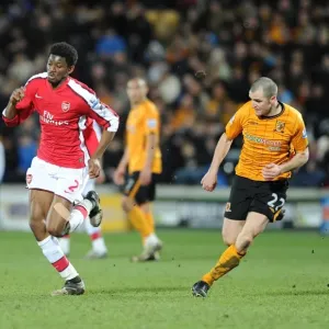 Abou Diaby (Arsenal) Dean Marney (Hull). Hull City 1: 2 Arsenal, Barclays Premier League Abou Diaby (Arsenal) Dean Marney (Hull). Hull City 1: 2 Arsenal, Barclays Premier League