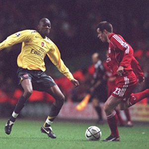 Abou Diaby (Arsenal) Jamie Carragher (Liverpool)