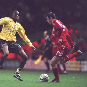 Abou Diaby (Arsenal) Jamie Carragher (Liverpool)