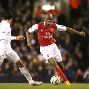 Abou Diaby (Arsenal) Jermaine Jenas (Tottenham) Abou Diaby (Arsenal) Jermaine Jenas (Tottenham)