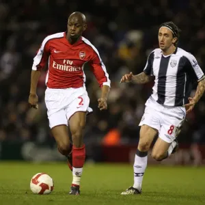 Abou Diaby (Arsenal) Jonathan Greening (West Brom)