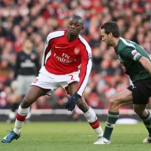 Abou Diaby (Arsenal) Karl Dugid (Plymouth)