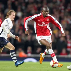 Abou Diaby (Arsenal) Luka Modric (Tottenham) Abou Diaby (Arsenal) Luka Modric (Tottenham)