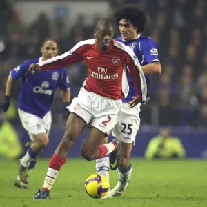 Abou Diaby (Arsenal) Marouane Fellaini (Everton) Abou Diaby (Arsenal) Marouane Fellaini (Everton)
