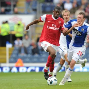 Abou Diaby (Arsenal) Phil Jones (Blackburn). Blackburn Rovers 1: 2 Arsenal