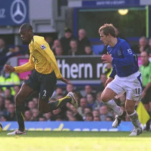 Abou Diaby (Arsenal) Phil Neville (Everton)