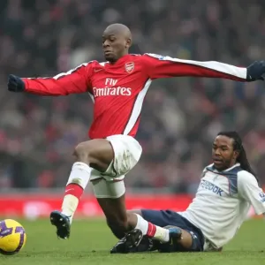 Abou Diaby Print, Arsenal vs Bolton, 10/1/2009 Abou Diaby Print, Arsenal vs Bolton, 10/1/2009
