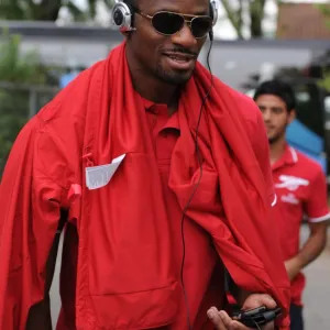 Abou Diaby (Arsenal). SC Neusiedl 0: 4 Arsenal, Sportzentrum Neusiedl, Austria, 27 / 7 / 2010