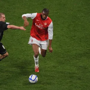 Abou Diaby (Arsenal) Stephen Dawson (Orient). Arsenal 5: 0 Leyton Orient