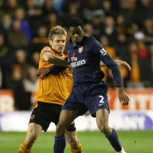Abou Diaby Print, Arsenal vs Wolves, 2009 Abou Diaby Print, Arsenal vs Wolves, 2009