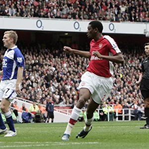 Abou Diaby scores Arsenals 2nd goal