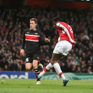 Abou Diaby Scores Arsenal's 4th Goal Print Abou Diaby Scores Arsenal's 4th Goal Print