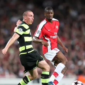 Abou Diaby and Scott Brown Clash in Intense Arsenal vs. Celtic UEFA Champions League Showdown: Arsenal Secures 3-1 Victory Abou Diaby and Scott Brown Clash in Intense Arsenal vs. Celtic UEFA Champions League Showdown: Arsenal Secures 3-1 Victory