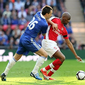 Abou Diaby vs. John Terry: Clash of Rivals in the FA Cup Semi-Final at Wembley, Arsenal 1:2 Chelsea