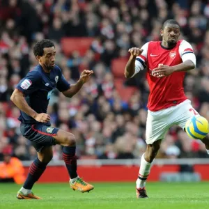 Abou Diaby vs. Lee Williamson: FA Cup Battle at Arsenal's Emirates Stadium