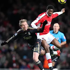 Abou Diaby vs. Lucas Leiva: Arsenal's Win Over Liverpool in the Barclays Premier League (10/2/10)