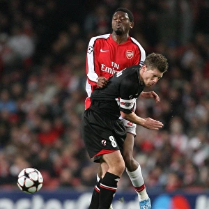 Abou Diaby vs. Stijn Schaars: Arsenal's Dominance in Group H - Arsenal 4:1 AZ Alkmaar