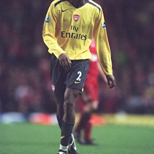 Abou Diaby's Brave Performance: Arsenal's 3-6 Loss to Liverpool in the Carling Cup