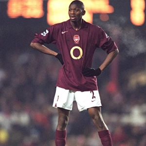 Abou Diaby's Dramatic Performance: Arsenal vs. Wigan Athletic in Carling League Cup Semifinal (Highbury, London, 24/1/05)