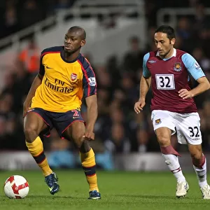 Abu Diaby (Arsenal) David Di Michele (West Ham)
