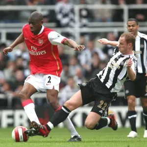 Abu Diaby (Arsenal) Nicky Butt (Newcastle United) Abu Diaby (Arsenal) Nicky Butt (Newcastle United)