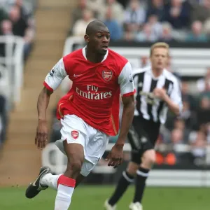 Abu Diaby: The Unyielding Midfield Battle at St. James Park, 0:0 Arsenal vs Newcastle United, FA Premiership, 2007 Abu Diaby: The Unyielding Midfield Battle at St. James Park, 0:0 Arsenal vs Newcastle United, FA Premiership, 2007