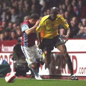 Abu Diaby vs. Phil Bardsley: Arsenal's Win at Aston Villa, March 14, 2007 Abu Diaby vs. Phil Bardsley: Arsenal's Win at Aston Villa, March 14, 2007