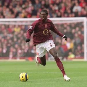 Adebayor in Action: Arsenal vs. Bolton Wanderers, FA Premiership, 2006 Adebayor in Action: Arsenal vs. Bolton Wanderers, FA Premiership, 2006