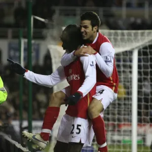Adebayor and Fabregas: Arsenal's Historic 1000th Goal in the Premier League Adebayor and Fabregas: Arsenal's Historic 1000th Goal in the Premier League