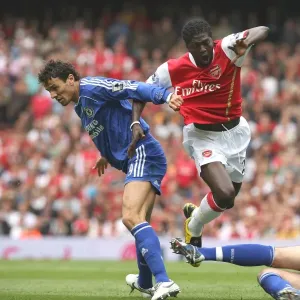 Adebayor vs. Terry & Boulahrouz: The Intense Rivalry - Arsenal vs. Chelsea, 1:1 Adebayor vs. Terry & Boulahrouz: The Intense Rivalry - Arsenal vs. Chelsea, 1:1