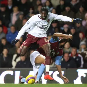 Adebayor's Brace: Arsenal Edge Past Flamini's Aston Villa 2-1 in Barclays Premiership Showdown