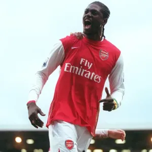 Adebayor's Brilliant Double: Arsenal Crushes Fulham 3-0 in Premier League Adebayor's Brilliant Double: Arsenal Crushes Fulham 3-0 in Premier League