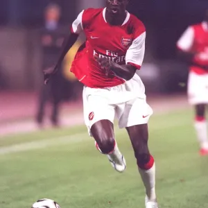 Adebayor's Dominant Debut: Arsenal Crushes Dinamo Zagreb 3-0 in Champions League Qualifier Adebayor's Dominant Debut: Arsenal Crushes Dinamo Zagreb 3-0 in Champions League Qualifier