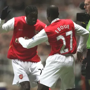 Adebayor's Double Celebration: Arsenal's Equalizer at Newcastle (5/12/2007)