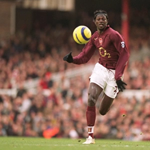 Adebayor's Dramatic Goal: Arsenal's Highbury Victory over Bolton Wanderers, FA Premiership 2006