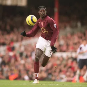 Adebayor's Dramatic Goal: Arsenal's Highbury Victory over Bolton Wanderers, FA Premiership 2006 Adebayor's Dramatic Goal: Arsenal's Highbury Victory over Bolton Wanderers, FA Premiership 2006