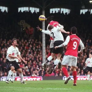 Adebayor's Intense Goal: Arsenal's 2-0 Over Fulham in the Premier League Adebayor's Intense Goal: Arsenal's 2-0 Over Fulham in the Premier League
