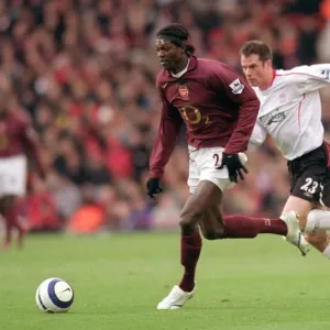 Adebayor's Strike: Arsenal Edge Past Liverpool 2-1 in FA Premiership Clash Adebayor's Strike: Arsenal Edge Past Liverpool 2-1 in FA Premiership Clash