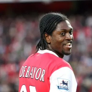Adebayor's Strike: Arsenal's 3-1 Victory Over Manchester City, FA Premiership, Emirates Stadium (April 17, 2007) Adebayor's Strike: Arsenal's 3-1 Victory Over Manchester City, FA Premiership, Emirates Stadium (April 17, 2007)