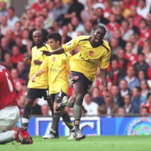 Adebayor's Stunner: Arsenal's 1-0 Victory Over Manchester United, 2006 Adebayor's Stunner: Arsenal's 1-0 Victory Over Manchester United, 2006