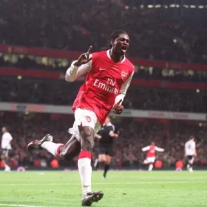 Adebayor's Thrilling Goal: Arsenal's 3:1 Victory Over Tottenham in Carling Cup Semi-Final