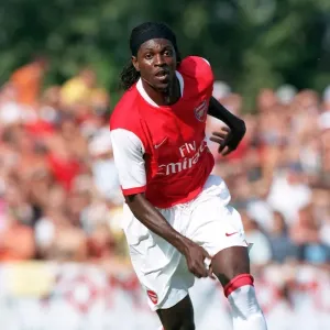 Adebayor's Unstoppable Debut: Arsenal's 1:8 Pre-Season Triumph Over Schwadorf (July 31, 2006)