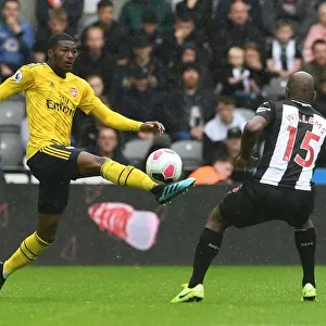 Ainsley Maitland-Niles in Action: Arsenal vs. Newcastle United, Premier League 2019-20