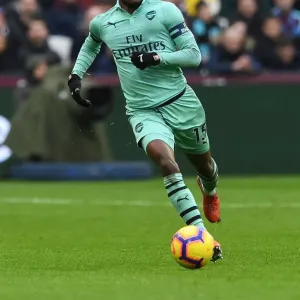 Ainsley Maitland-Niles in Action: West Ham United vs. Arsenal FC, Premier League 2018-19 Ainsley Maitland-Niles in Action: West Ham United vs. Arsenal FC, Premier League 2018-19