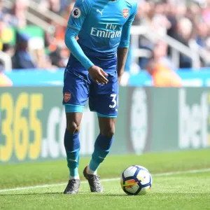 Ainsley Maitland-Niles (Arsenal). Newcastle United 2: 1 Arsenal. Premier League. St